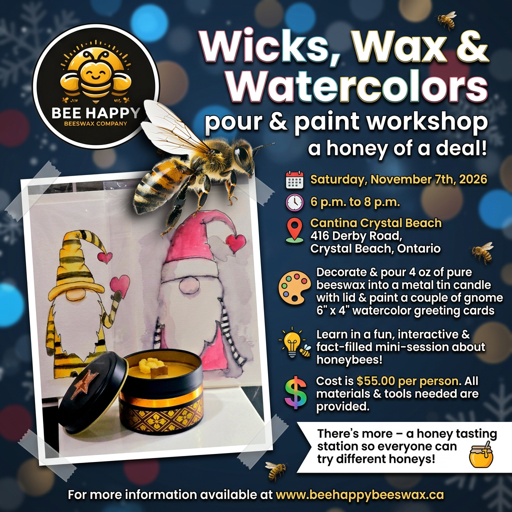Wicks, Wax and Watercolor Workshop Registration