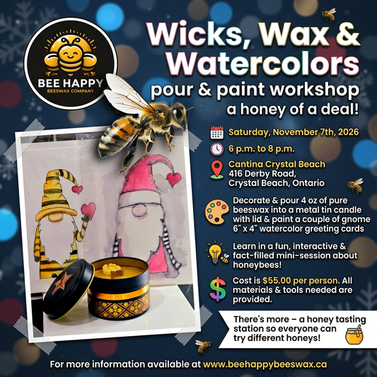 Wicks, Wax and Watercolor Workshop Registration